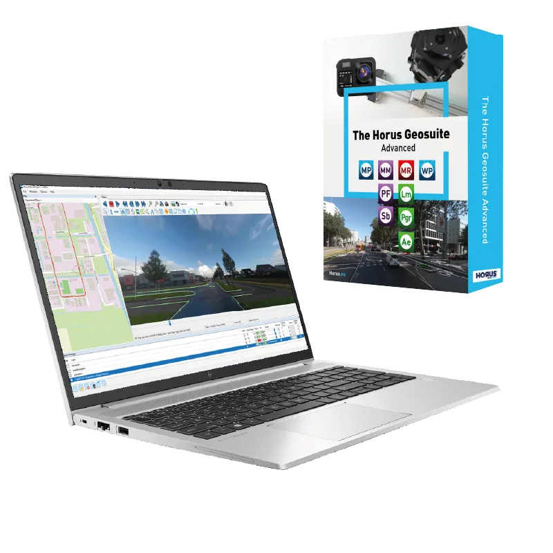 Mobile mapping software. The Horus Geosuite